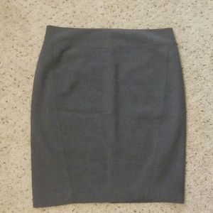 Loft Gray Pencil Skirt - Size 8